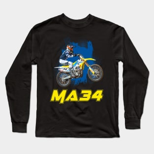 Max Anstie Motocross Long Sleeve T-Shirt